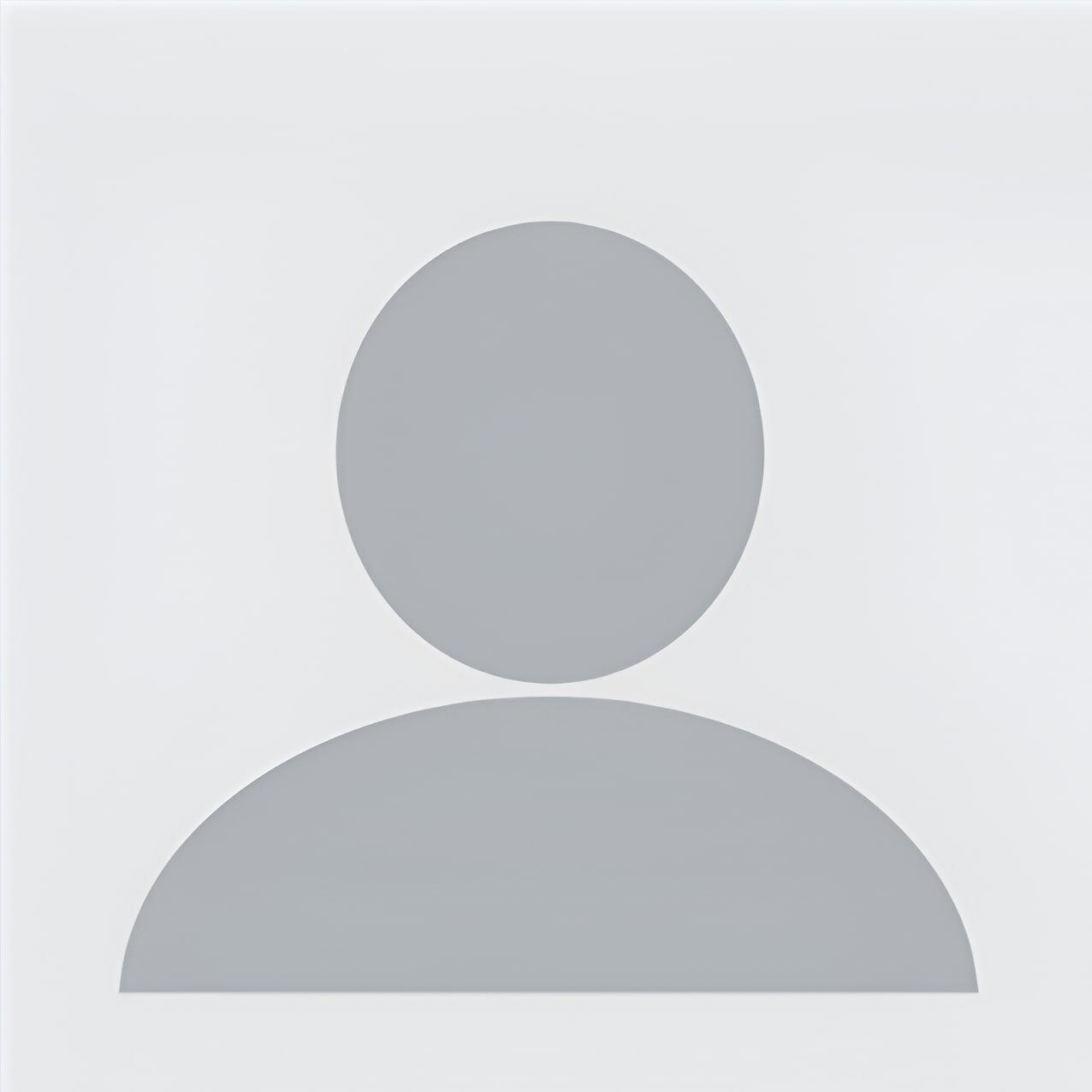 Default user avatar icon